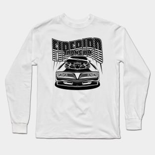 TRANS AM FIREBIRD (Black Print) Long Sleeve T-Shirt